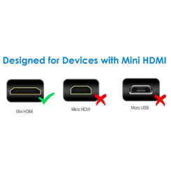 Techly 3m HDMI HDMI kabel HDMI Type A (Standaard) HDMI Type C (Mini) Zwart - Afbeelding 5