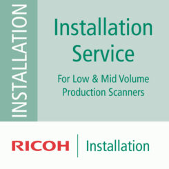 Ricoh Installatieservice: voor 1 scanner