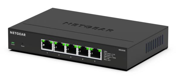 NETGEAR MS305E Unmanaged 2.5G Ethernet (100/1000/2500) Zwart - Afbeelding 2