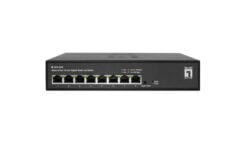 LevelOne GES-2208 netwerk-switch Managed L2 Gigabit Ethernet (10/100/1000) Zwart