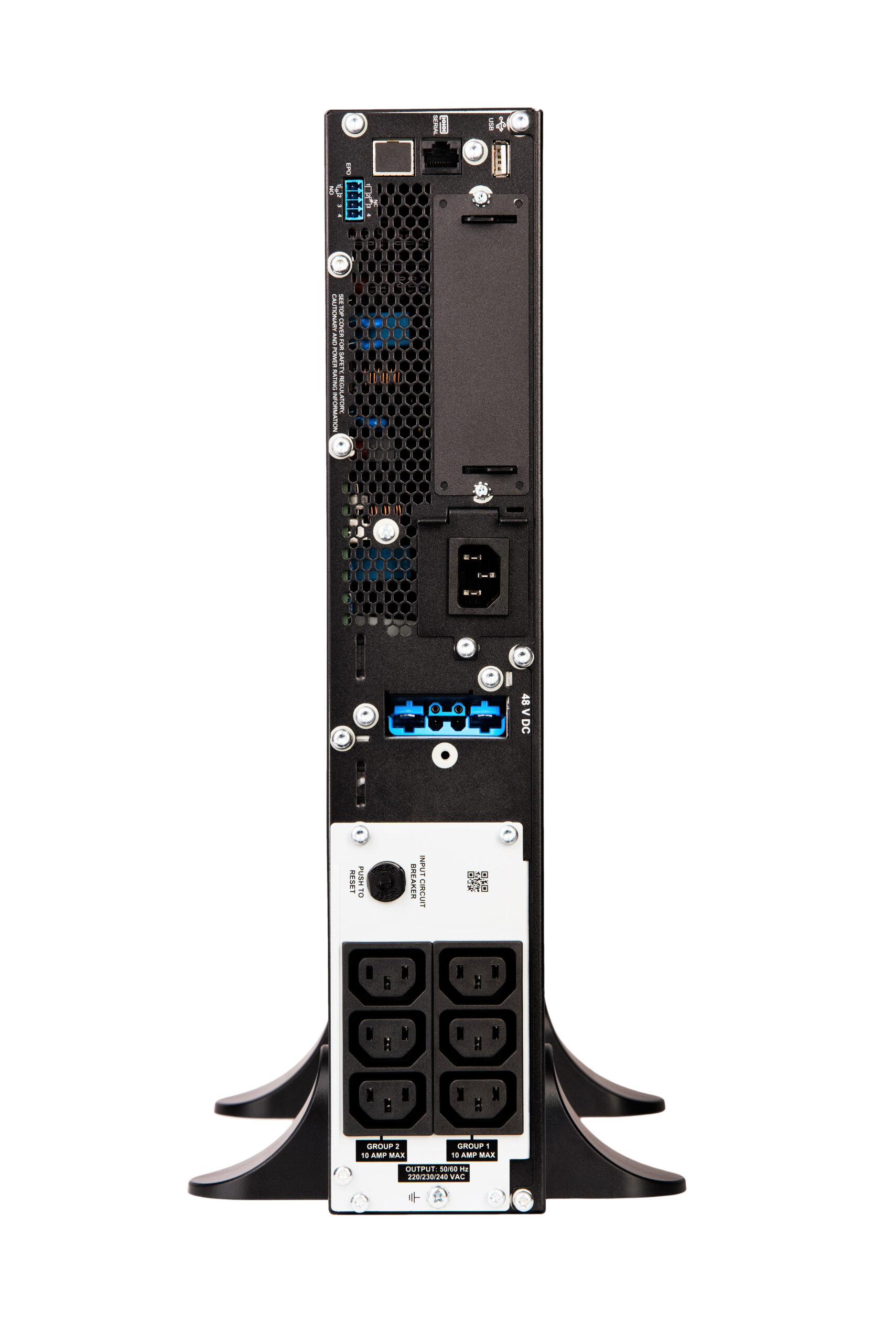 APC Smart-UPS On-Line SRT1000RMXLI Noodstroomvoeding - 1kW/VA, 6x C13 uitgang, tower - Afbeelding 3