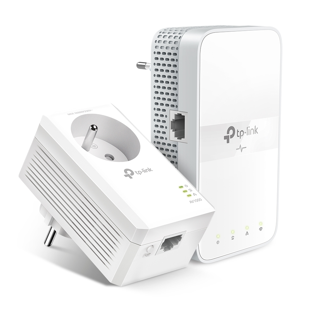 TP-Link TL-WPA7617 KIT 1200 Mbit/s Ethernet LAN Wifi Wit 2 stuk(s)