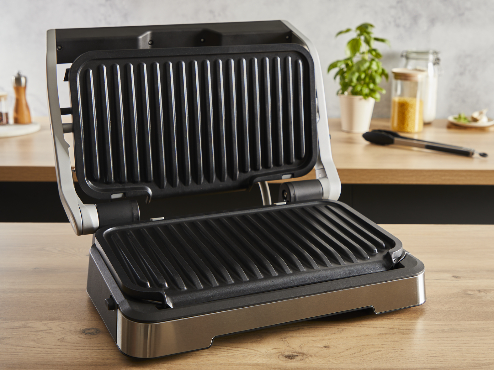 Tefal OptiGrill 2in1 XL OptiGrill 2-in-1 XL GC782D intelligente grill en bbq rvs - Afbeelding 5