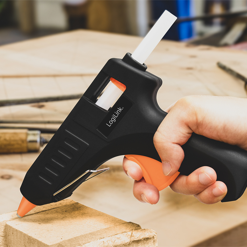 LogiLink WZ0051 hetelijmpistool & pen Zwart, Oranje 20 W - Afbeelding 6