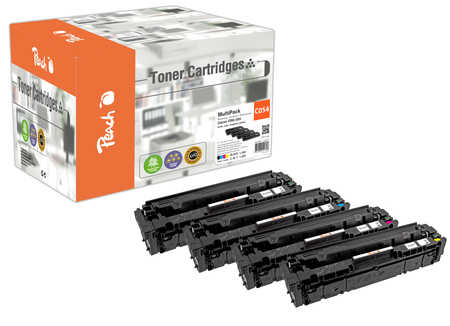 Peach PT1102 tonercartridge 4 stuk(s) Compatibel Zwart, Cyaan, Magenta, Geel - Afbeelding 2