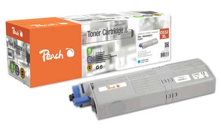 Peach PT1079 tonercartridge 1 stuk(s) Compatibel Cyaan - Afbeelding 2