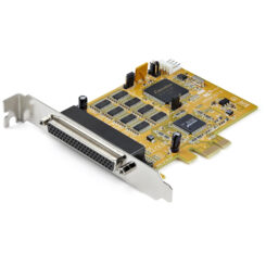 StarTech.com 8-Port PCI Express RS232 Serial Adapter Card - PCIe RS232 Seriële Kaart - 16C1050 UART Expansion Serieel - Multiport Serial DB9 Uitbreidingskaart - 15kV ESD - Windows & Linux - Afbeelding 2