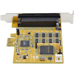 StarTech.com 8-Port PCI Express RS232 Serial Adapter Card - PCIe RS232 Seriële Kaart - 16C1050 UART Expansion Serieel - Multiport Serial DB9 Uitbreidingskaart - 15kV ESD - Windows & Linux - Afbeelding 4