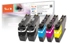 Peach PI500-267 inktcartridge 5 stuk(s) Compatibel Zwart, Cyaan, Magenta, Geel - Afbeelding 2