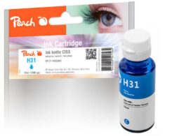 Peach PI300-903 inktcartridge 1 stuk(s) Compatibel Cyaan - Afbeelding 2