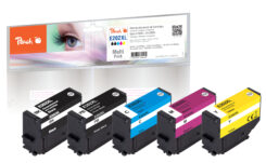 Peach PI200-773 inktcartridge 5 stuk(s) Compatibel Hoog (XL) rendement Zwart, Cyaan, Magenta, Foto zwart, Geel - Afbeelding 2