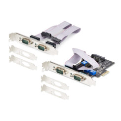 StarTech.com 4-Port PCIe Seriële Adapter Kaart, Quad PCI Express naar RS232/RS422/RS485 (DB9) Serial Kaart, Incl. Low-Profile Beugel, 16C1050 UART, Windows/Linux, TAA Compliant, Level-4 ESD Bescherming - Afbeelding 9