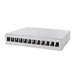 LogiLink NP0094 netwerkverdeeldoos Grijs