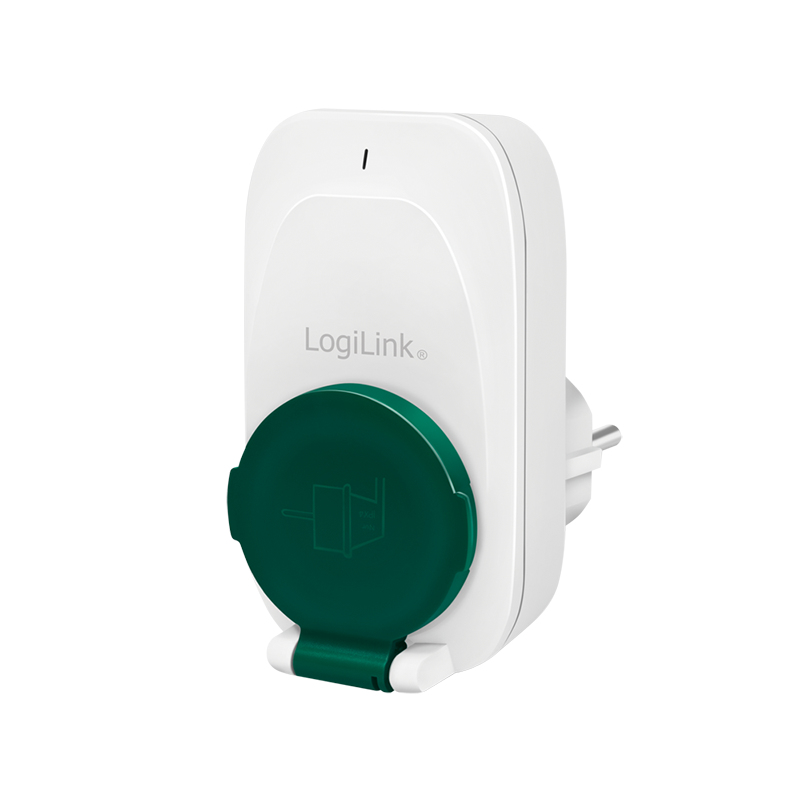 LogiLink EC0008 smart plug Groen, Wit - Afbeelding 3
