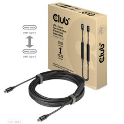 CLUB3D USB 3.2 Gen2 Type C naar C Actieve Bi-directionele Kabel 8K60Hz (alt modus) M/M 5m/16.4ft - Afbeelding 9