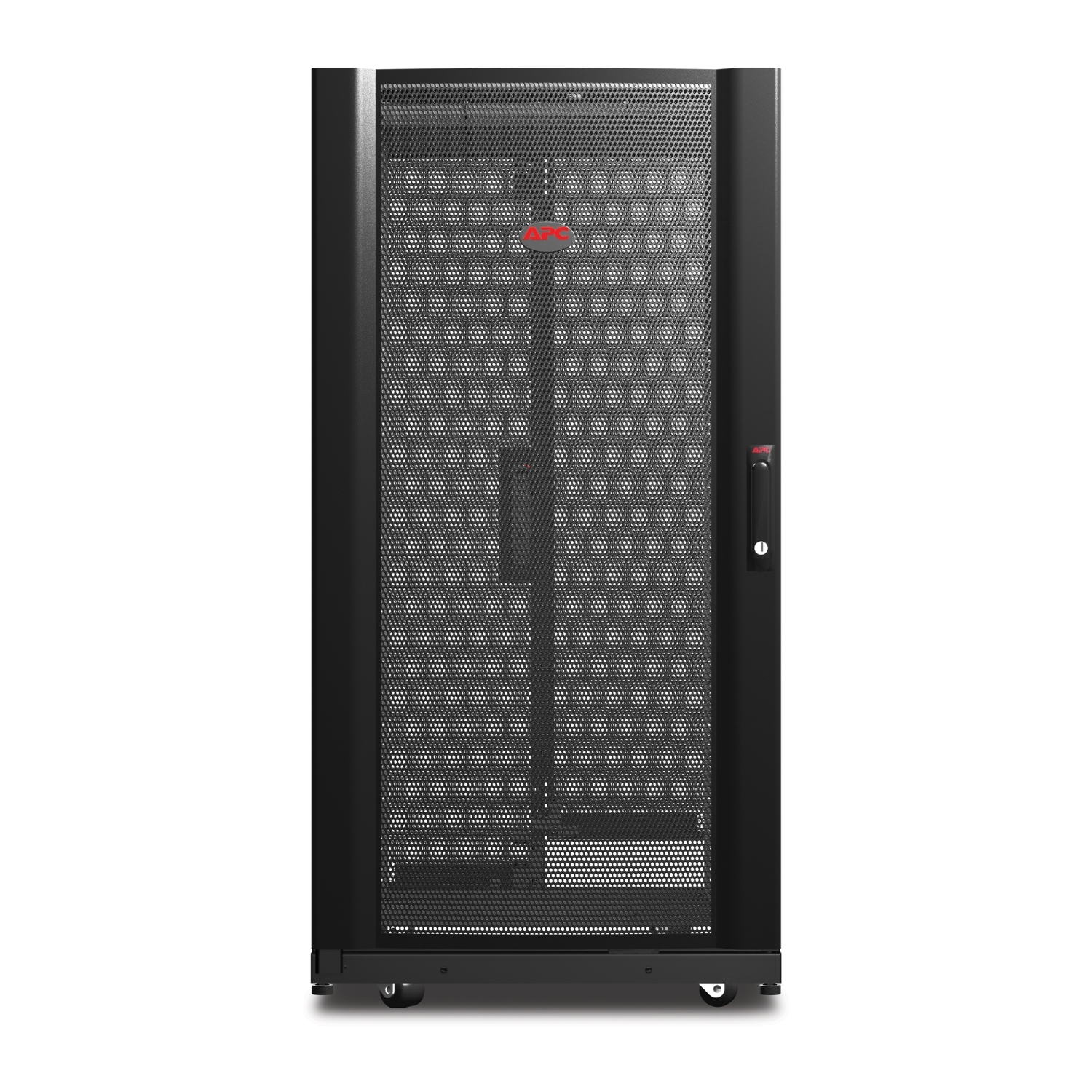 APC NetShelter AV 24U 600mm Wide x 825mm Deep Enclosure with Sides and 10-32 Threaded Rails Black - Afbeelding 7