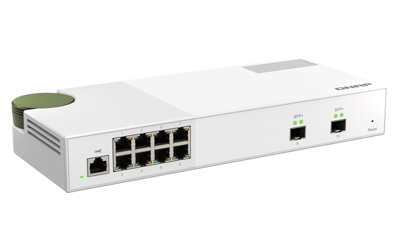 QNAP QSW-M2108-2S netwerk-switch Managed L2 2.5G Ethernet (100/1000/2500) Grijs - Afbeelding 6
