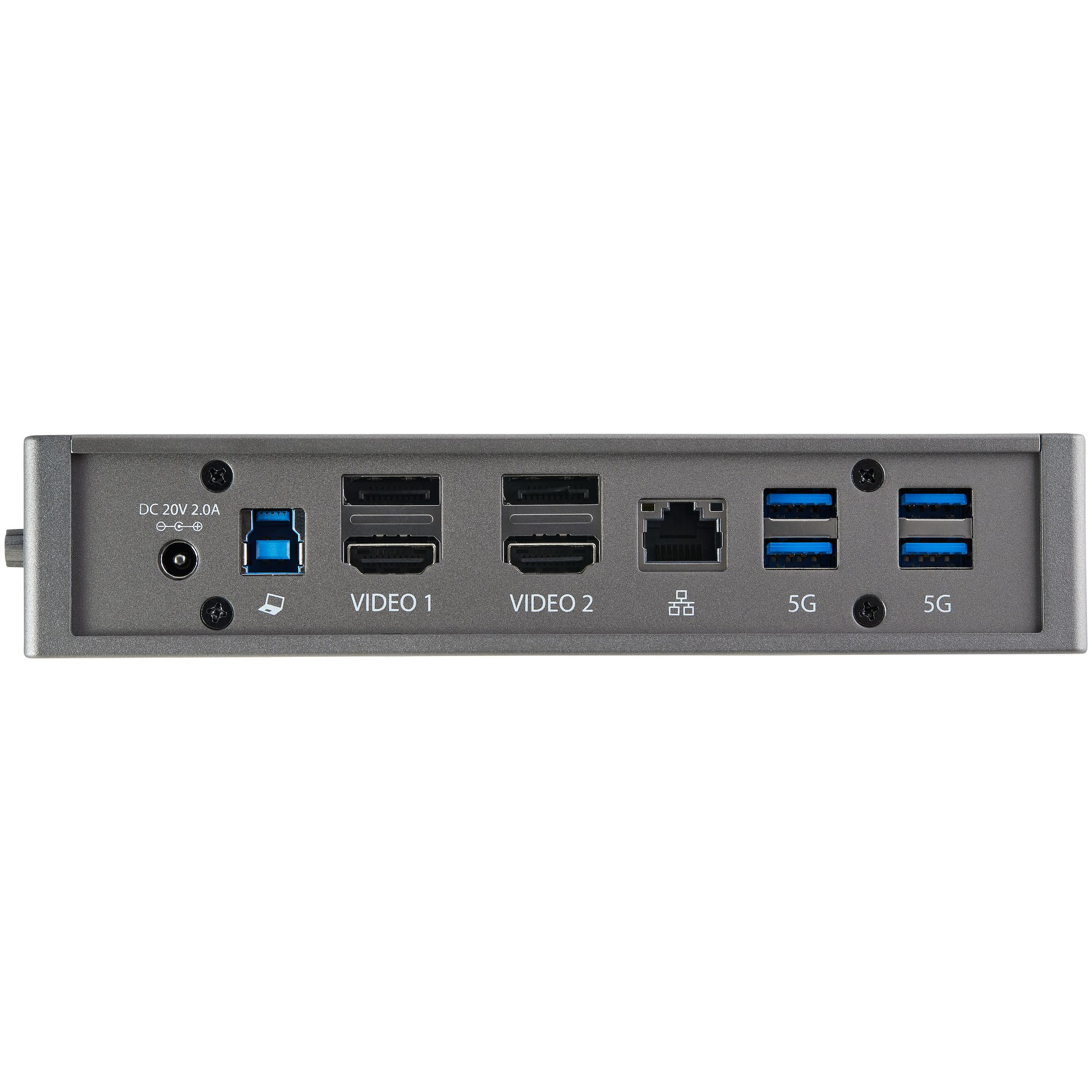 StarTech.com USB-C USB-A Dock - Hybride Universeel USB 3.0 Docking Station voor USB-C of USB-A Laptop - Dual Monitor 4K 60Hz HDMI/DisplayPort - 6x USB-A, GbE - USB 3.1 Gen 1 - Windows/Mac - Afbeelding 7