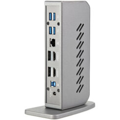 StarTech.com USB-C USB-A Dock - Hybride Universeel USB 3.0 Docking Station voor USB-C of USB-A Laptop - Dual Monitor 4K 60Hz HDMI/DisplayPort - 6x USB-A, GbE - USB 3.1 Gen 1 - Windows/Mac - Afbeelding 3