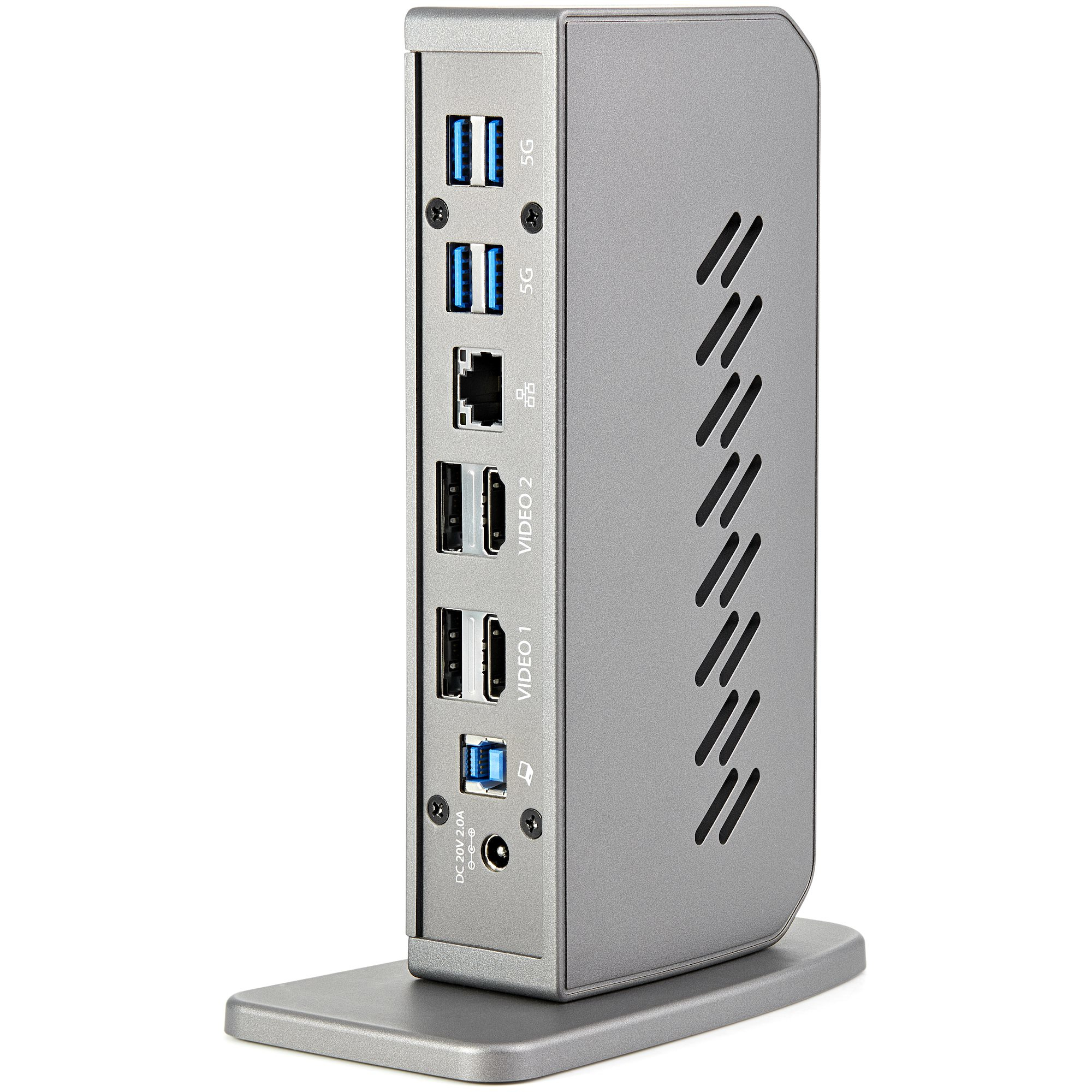 StarTech.com USB-C USB-A Dock - Hybride Universeel USB 3.0 Docking Station voor USB-C of USB-A Laptop - Dual Monitor 4K 60Hz HDMI/DisplayPort - 6x USB-A, GbE - USB 3.1 Gen 1 - Windows/Mac - Afbeelding 3