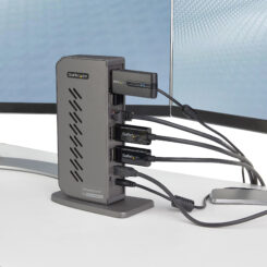 StarTech.com USB-C USB-A Dock - Hybride Universeel USB 3.0 Docking Station voor USB-C of USB-A Laptop - Dual Monitor 4K 60Hz HDMI/DisplayPort - 6x USB-A, GbE - USB 3.1 Gen 1 - Windows/Mac - Afbeelding 8