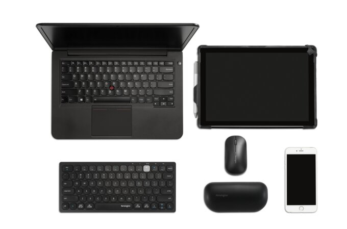 Kensington K75502ES toetsenbord Universeel RF-draadloos + Bluetooth QWERTY Spaans Zwart - Afbeelding 3
