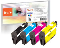 Peach PI200-861 inktcartridge 4 stuk(s) Compatibel Hoog (XL) rendement Zwart, Cyaan, Magenta, Geel - Afbeelding 2