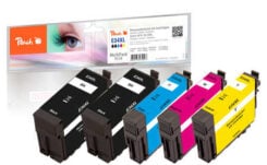 Peach PI200-559 inktcartridge 5 stuk(s) Compatibel Hoog (XL) rendement Zwart, Cyaan, Magenta, Geel - Afbeelding 2