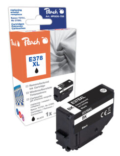 Peach 0F320918 inktcartridge 1 stuk(s) Compatibel Hoog (XL) rendement Zwart - Afbeelding 2