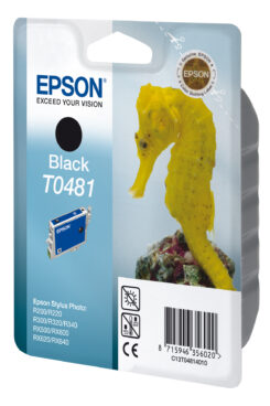 Epson Seahorse inktpatroon Black T0481