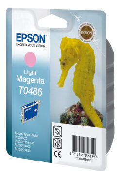 Epson Seahorse inktpatroon Light Magenta T0486