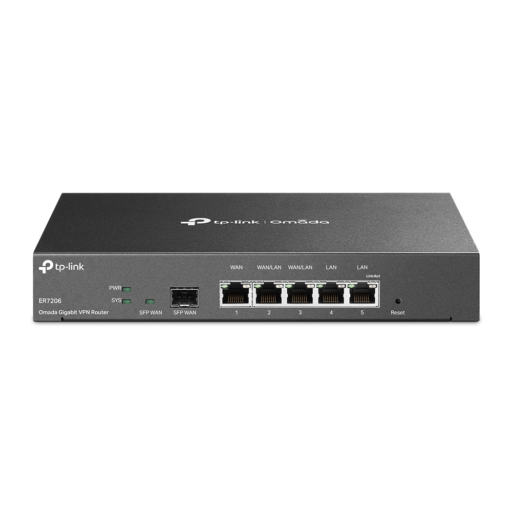 TP-Link TL-ER7206 bedrade router Gigabit Ethernet Zwart - Afbeelding 2