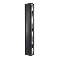 APC Valueline, verticale kabelmanager voor 2 & 4-stijls racks, 84"H X 12"B, enkelzijdig met deur - Afbeelding 2