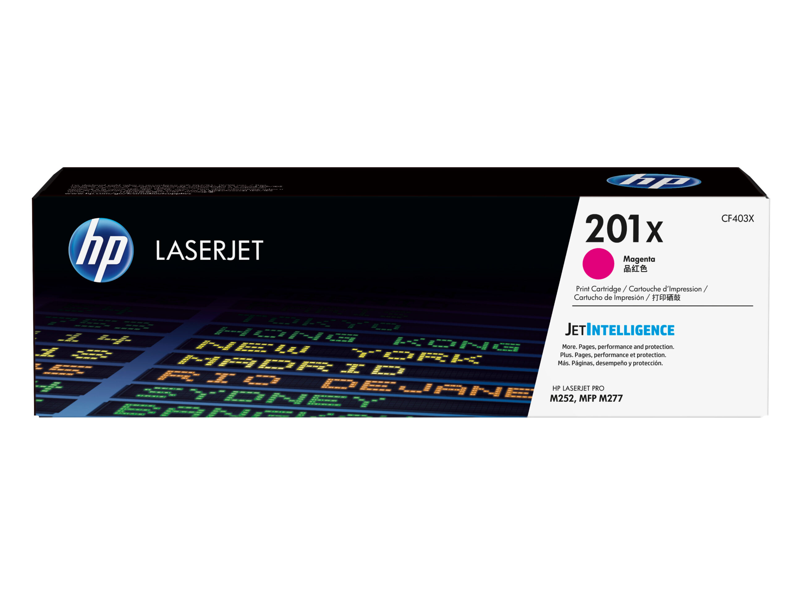 HP 201X originele high-capacity magenta LaserJet tonercartridge - Afbeelding 2