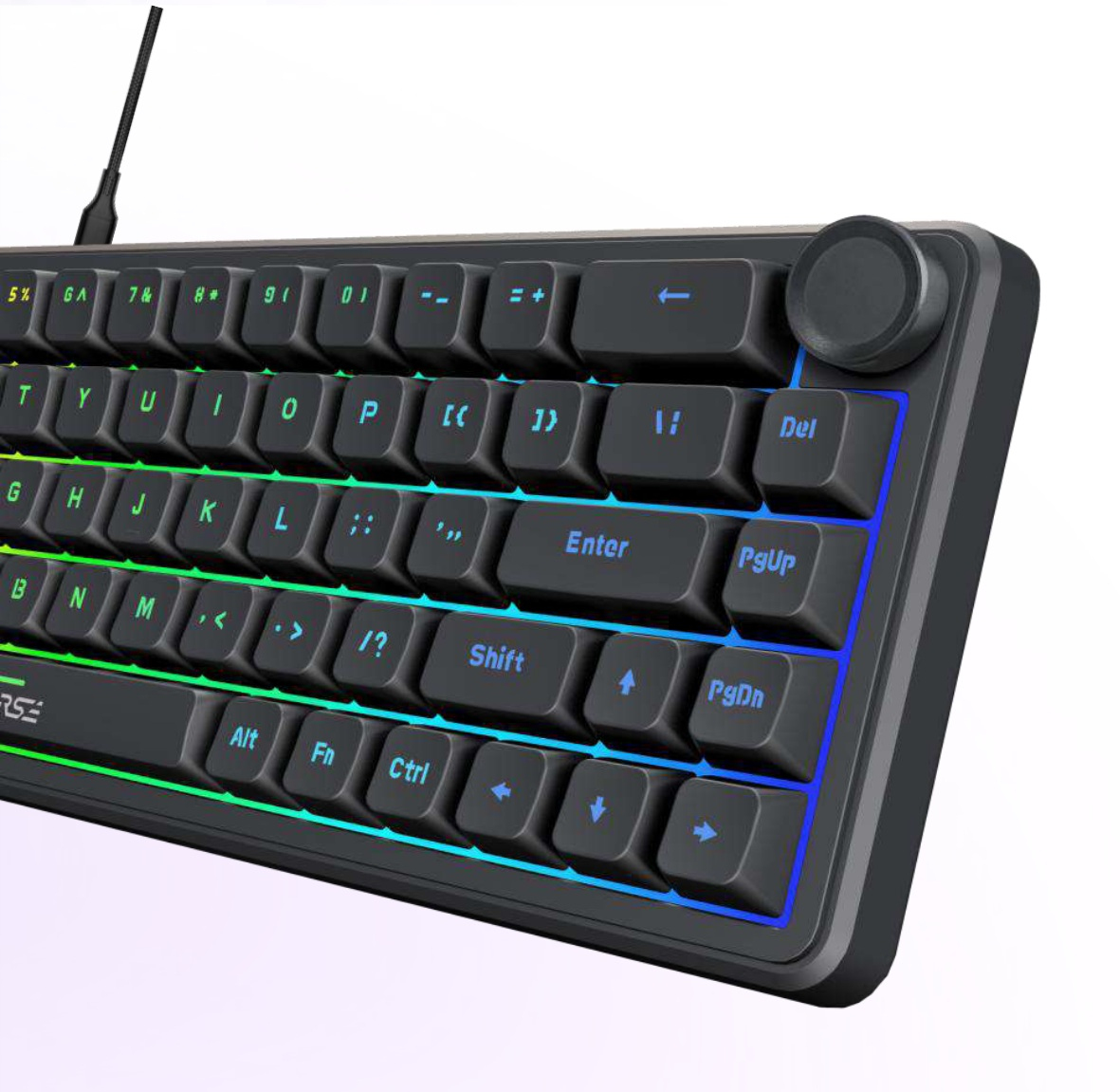 Oniverse Magnus toetsenbord Gamen USB Zwart - Afbeelding 4