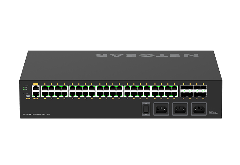 NETGEAR GSM4248UX Managed L2/L3 Gigabit Ethernet (10/100/1000) Power over Ethernet (PoE) 2U Zwart - Afbeelding 6