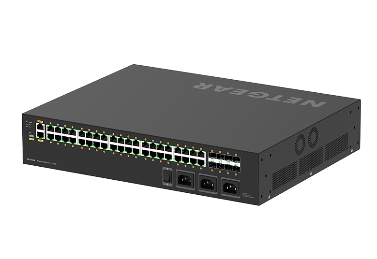 NETGEAR GSM4248UX Managed L2/L3 Gigabit Ethernet (10/100/1000) Power over Ethernet (PoE) 2U Zwart - Afbeelding 5
