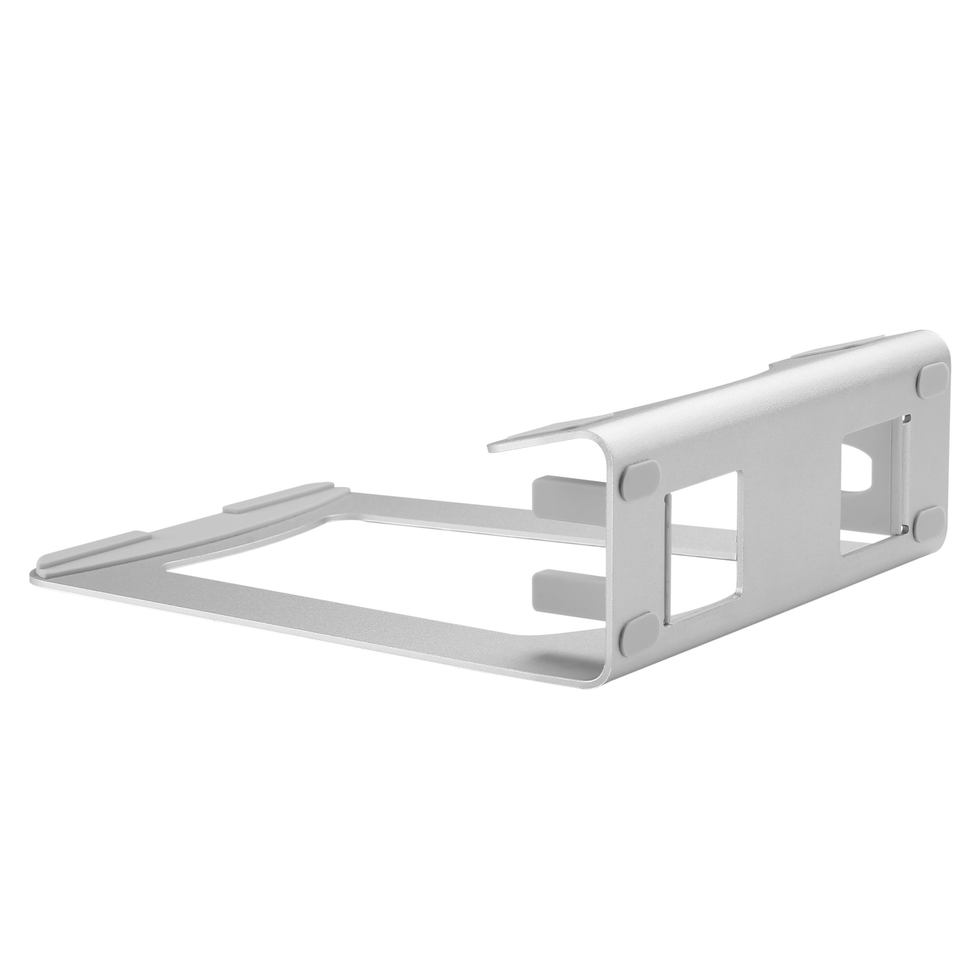 StarTech.com Laptopstandaard - 2-in-1 Laptopverhoger / Verticale Laptopsteun - Ideaal voor Ultrabooks & MacBook Pro/Air - Ergonomische Laptophouder met Ideale Kijkhoek - Zilver, Aluminum - Afbeelding 6