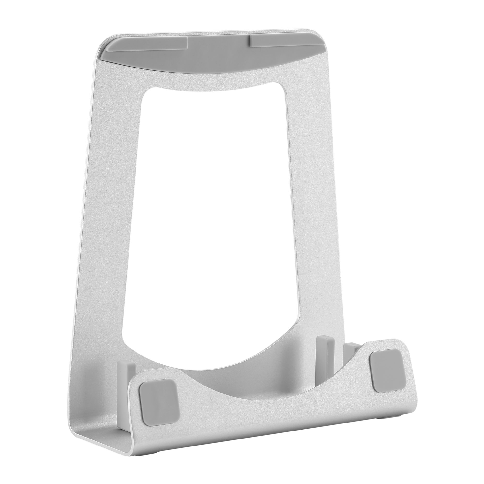 StarTech.com Laptopstandaard - 2-in-1 Laptopverhoger / Verticale Laptopsteun - Ideaal voor Ultrabooks & MacBook Pro/Air - Ergonomische Laptophouder met Ideale Kijkhoek - Zilver, Aluminum - Afbeelding 2