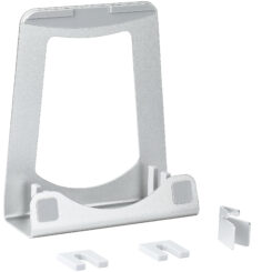 StarTech.com Laptopstandaard - 2-in-1 Laptopverhoger / Verticale Laptopsteun - Ideaal voor Ultrabooks & MacBook Pro/Air - Ergonomische Laptophouder met Ideale Kijkhoek - Zilver, Aluminum - Afbeelding 8