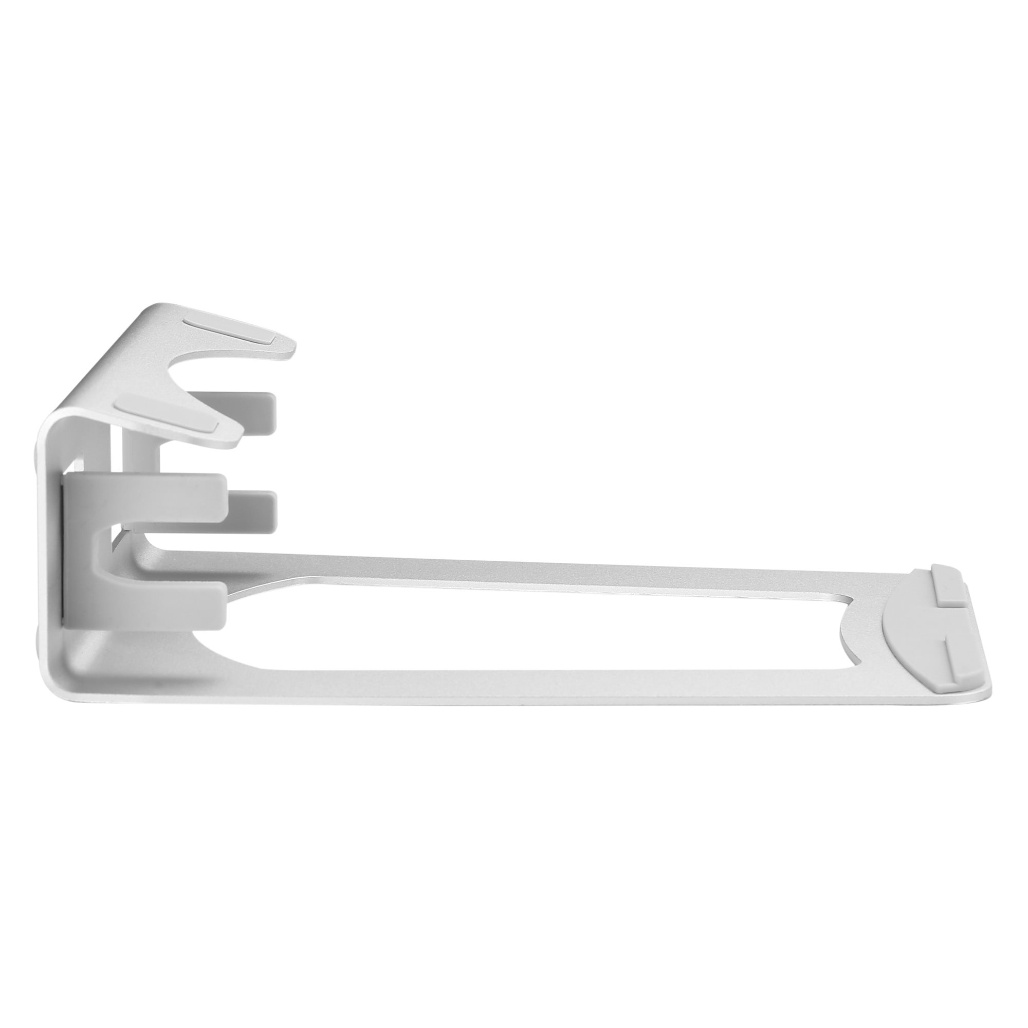 StarTech.com Laptopstandaard - 2-in-1 Laptopverhoger / Verticale Laptopsteun - Ideaal voor Ultrabooks & MacBook Pro/Air - Ergonomische Laptophouder met Ideale Kijkhoek - Zilver, Aluminum - Afbeelding 5