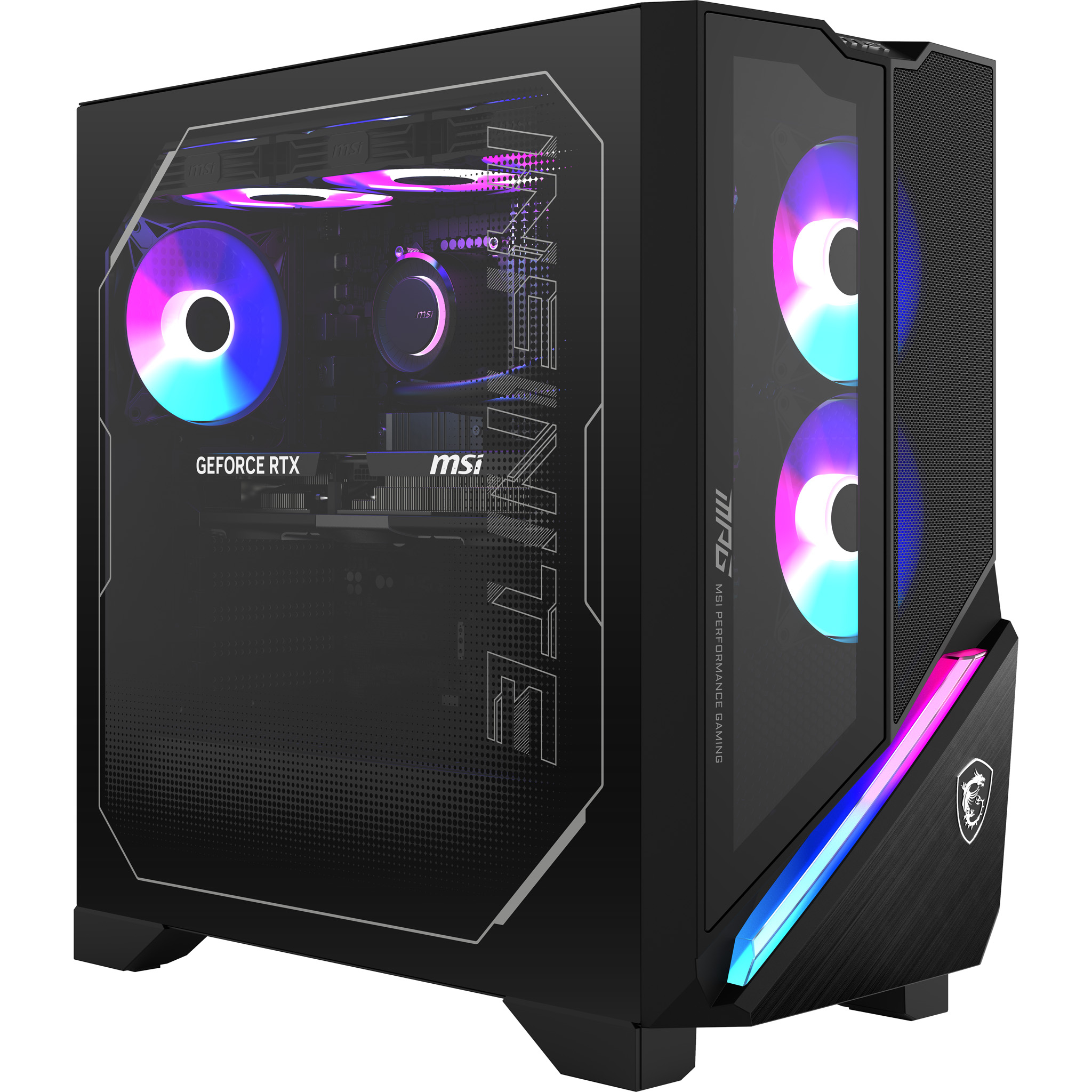 MSI MPG Infinite X3 AI 2NVV7-055EU Intel Core Ultra 7 265K 32 GB DDR5-SDRAM 1 TB SSD NVIDIA GeForce RTX 5080 Windows 11 Home Desktop PC Zwart - Afbeelding 4