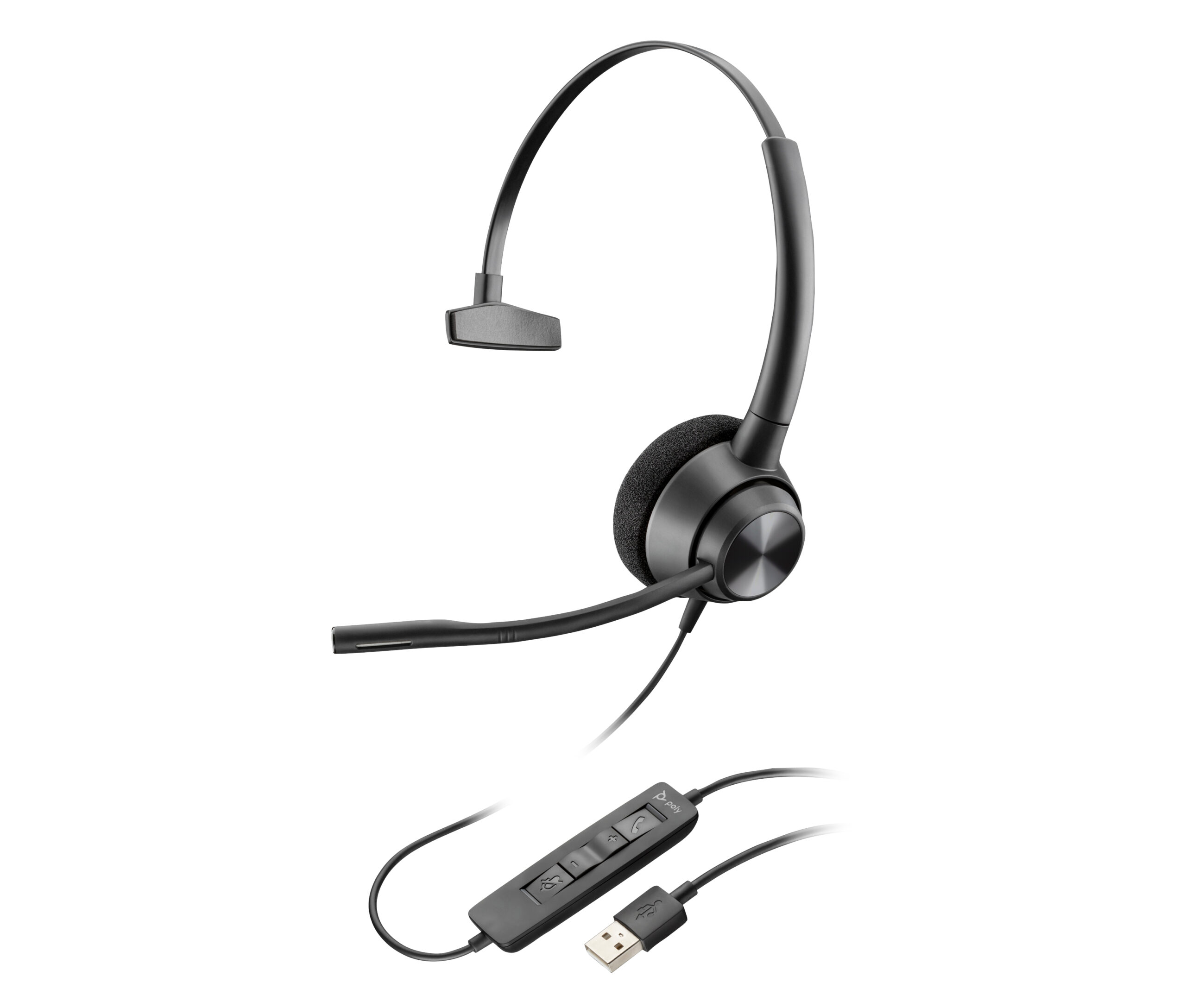 HP Poly EncorePro 310 USB-A-monoheadset TAA - Afbeelding 4