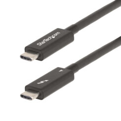 StarTech.com A40G2MB-TB4-CABLE Thunderbolt-kabel 2 m 40 Gbit/s Zwart - Afbeelding 2