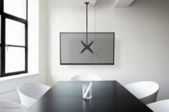 Neomounts FPMA-C340BLACK Monitor/TV-beugel plafond 32-75" - h 106-156 cm - Afbeelding 13