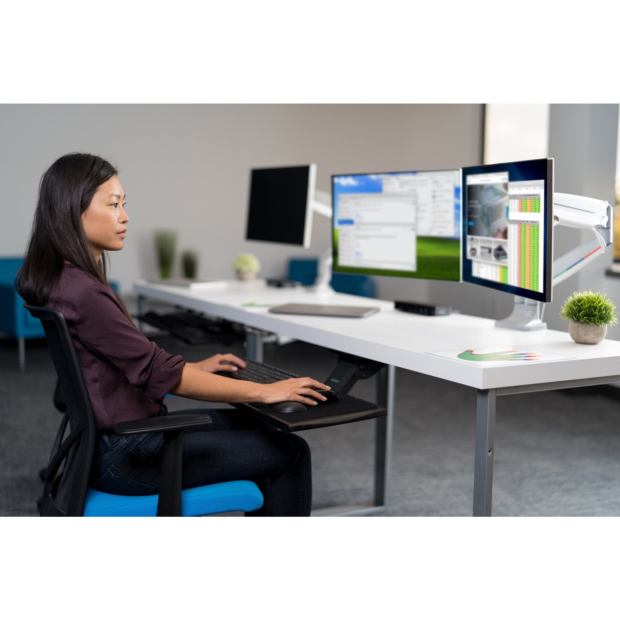 Kensington SmartFit One-Touch Height Adjustable Single Monitor Arm - Afbeelding 16