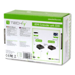 Techly IDATA EXT-E70POED audio/video extender AV-zender & ontvanger Zwart - Afbeelding 7