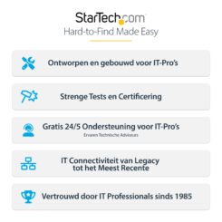 StarTech.com 1 m USB-C naar Mini DisplayPort kabel 4K 60Hz zwart - Afbeelding 12
