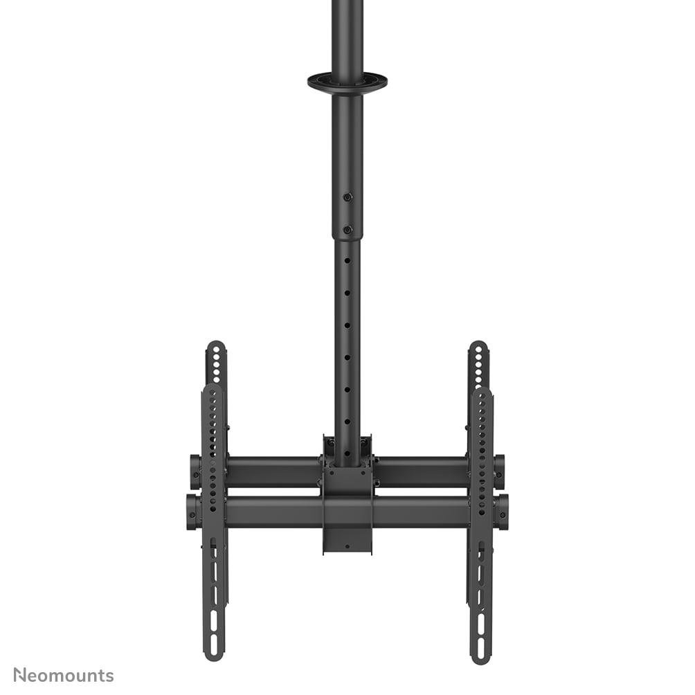 Neomounts NM-C440DBLACK Dual monitor/TV-beugel plafond 32-60" - h 56-91 cm - Afbeelding 4