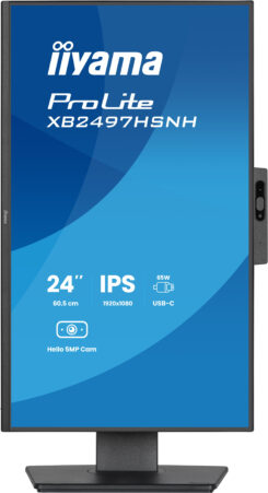 iiyama ProLite XB2497HSNH-B1 24IN IPS LCD 4MS 1920X1080 350CD/M2 HDMI/DP/USB 2 computer monitor 60,5 cm (23.8") 1920 x 1080 Pixels Full HD Zwart - Afbeelding 5